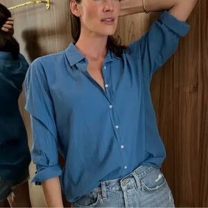 Xirena Beau shirt Deep water